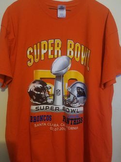 Super Bowl 50 Denver Broncos vs Carolina Panthers t-shirt