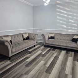 Light Gray Living Room Sofa