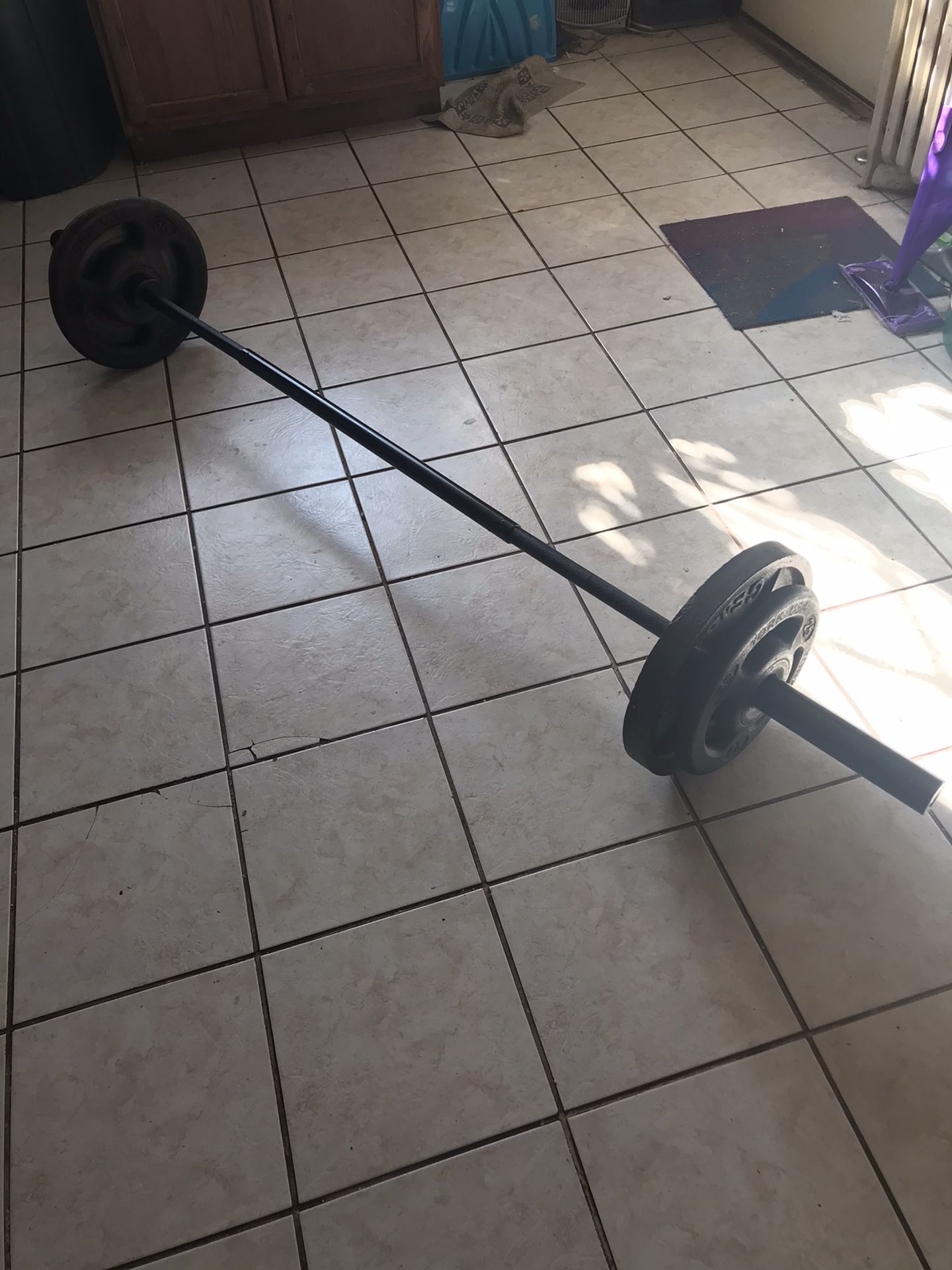 150 lb Olympic weight set