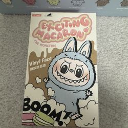 Pop Mart Exciting Macarons Series Vinyl Face 