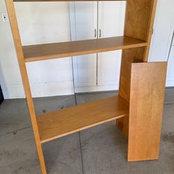 Solid wood shelves for garage