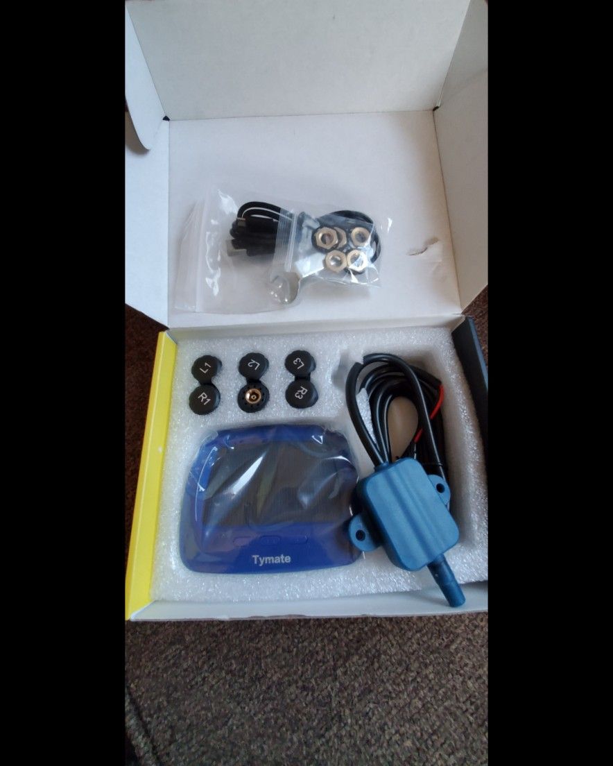 New Tire Pressure Monitoring System For Rv Trailer- Solar Charger