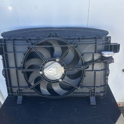 Radiator Fan with Active Grille Shutter for Tesla model Y