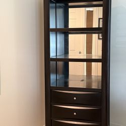 Three Shelf Three Drawer Curio 