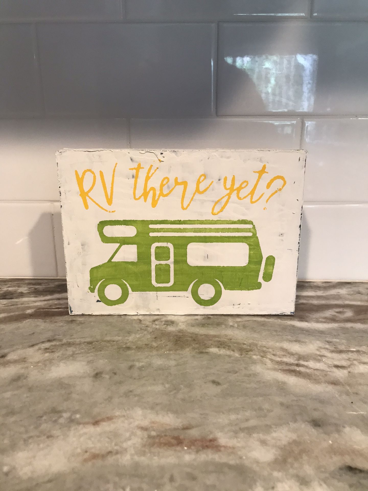 Cute RV Sign