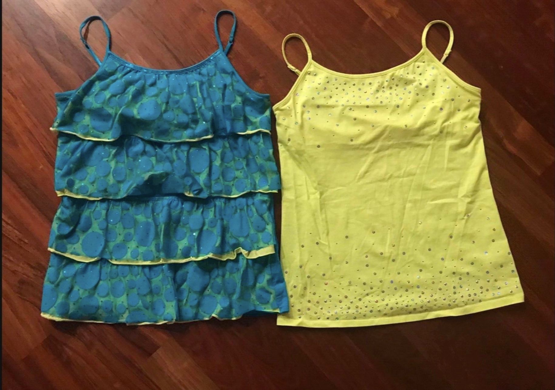 Girls Justice Tank tops Size 18