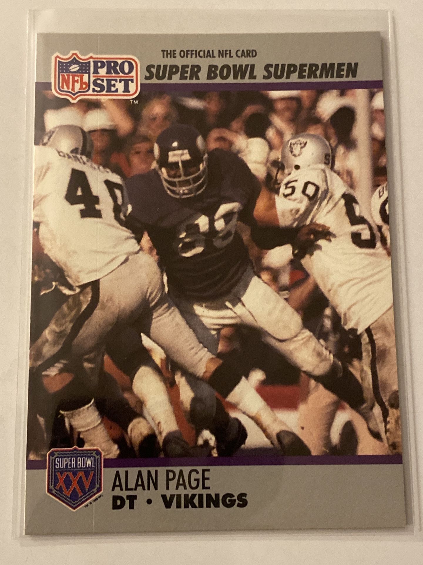 Alan Page Minnesota Vikings Hall of Fame DT Pro Set Card. for Sale in San  Jose, CA - OfferUp