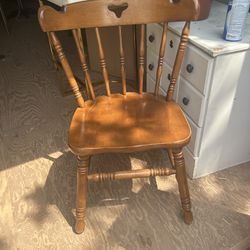 wood chair seat is 14 inches high