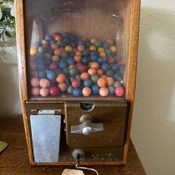 1 cent bubble gum machine