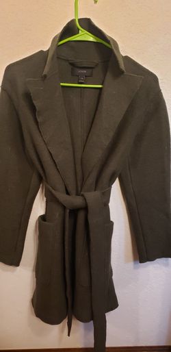 J CREW  100% Wool Green Jacket