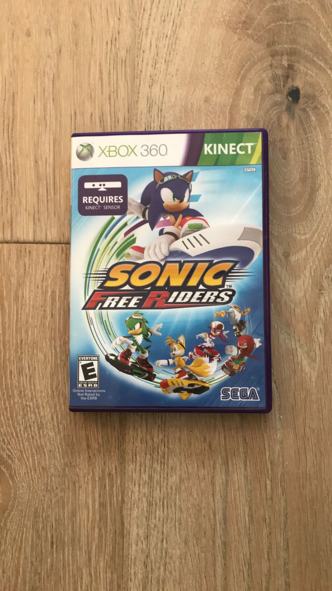 Sonic XBox 360 Kinect Console Game