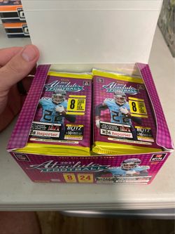 2021 nfl absolute retail box (24 packs)