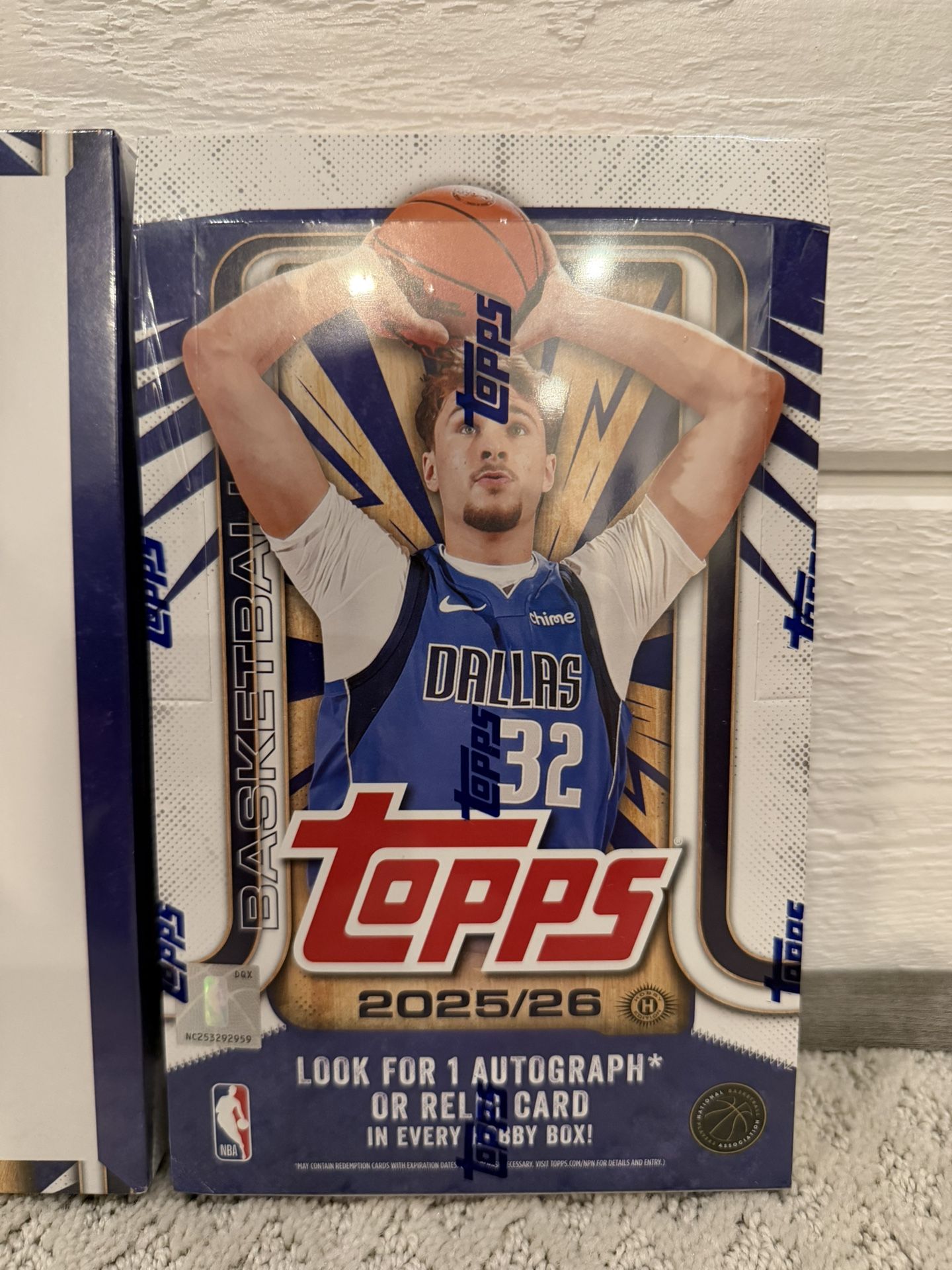 2025-26 Topps Basketball Hobby Box Factory Sealed