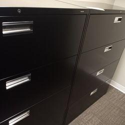 Hon File Cabinets 4" Tall In Good Conditions 