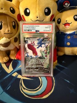 Pokemon Evolving Skies Medicham V Alt Art PSA 10 (FS/FT)