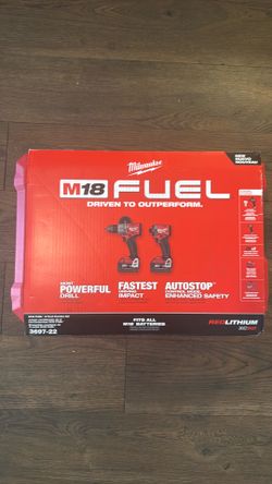Milwaukee fuel drills combo
