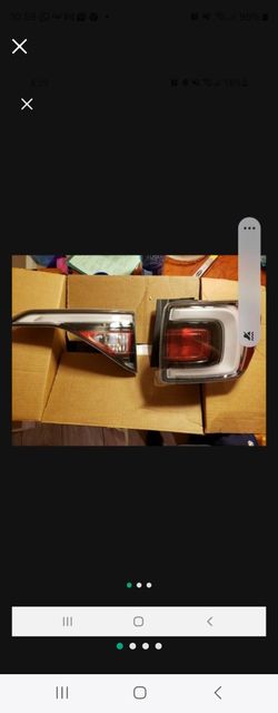 For GMC Acadia 2017-2019 Tail Lights Clear Lens Left + Right