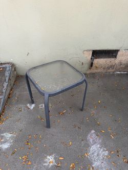 Small outside table