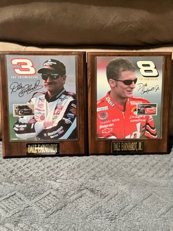 Dale Earnhardt Sr Jr plaques