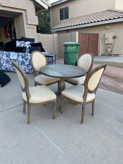 5 Piece World MarketTable Chairs