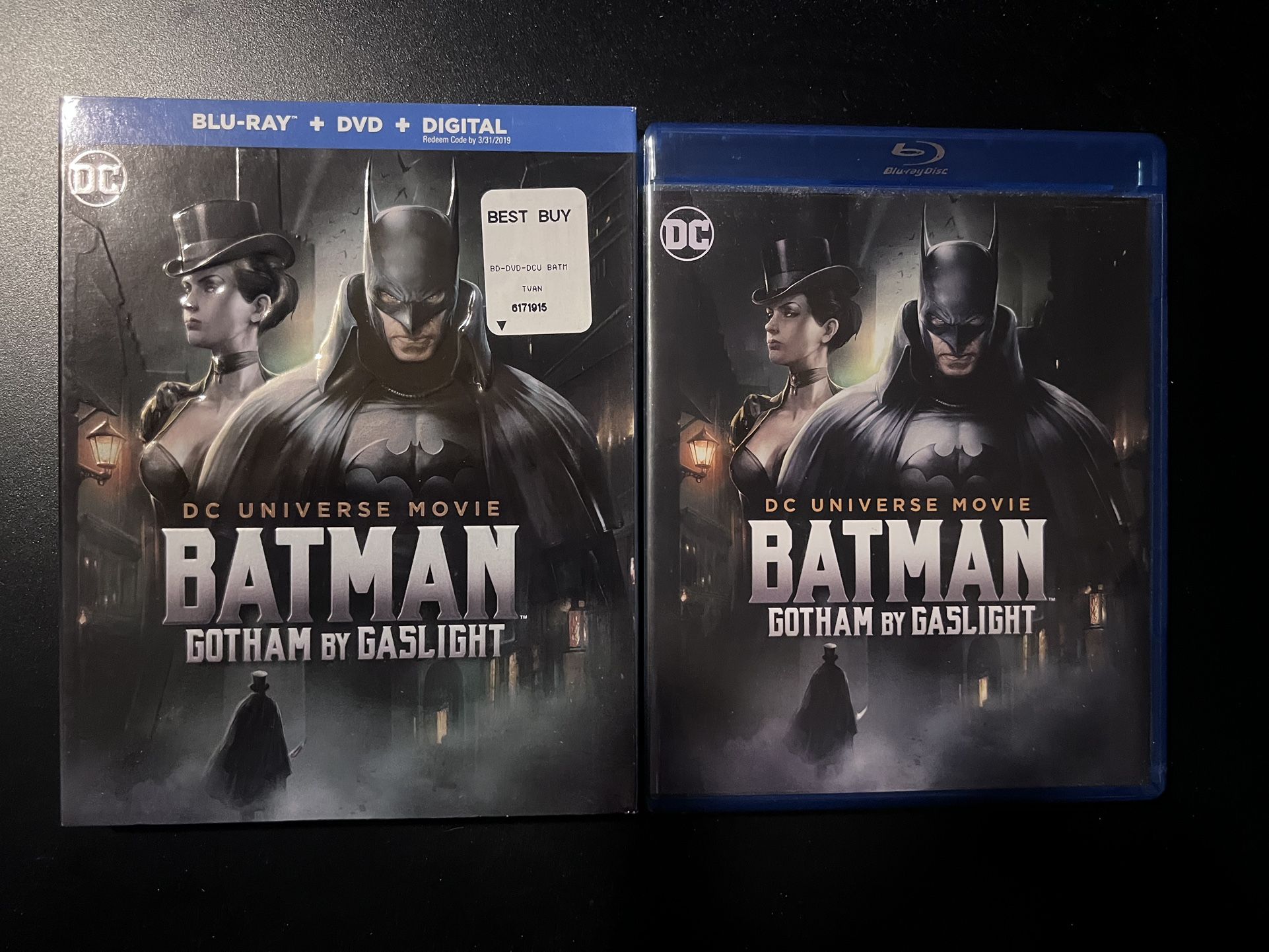 Batman Gotham By Gaslight Blu Ray