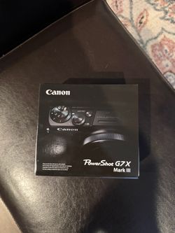 Canon G7X Mark III Brand New