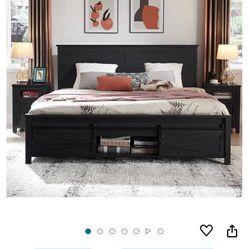 Farm House King Size Bed Frame 