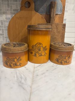 Vintage MCM Cheinco Canisters