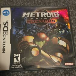 Metroid Prime Hunters Nintendo Ds Game