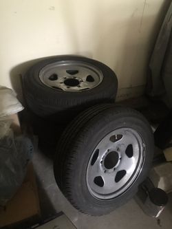 Wheels and tires