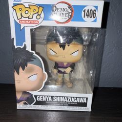 Funko POP! Animation: Demon Slayer- Genya Shinazugawa #1406 Vinyl Figure