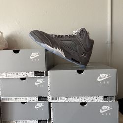 Jordan 5 wolf grey