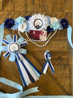 Maternity sash set