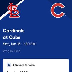 Cubs Vs Cardinals Saturday June 15