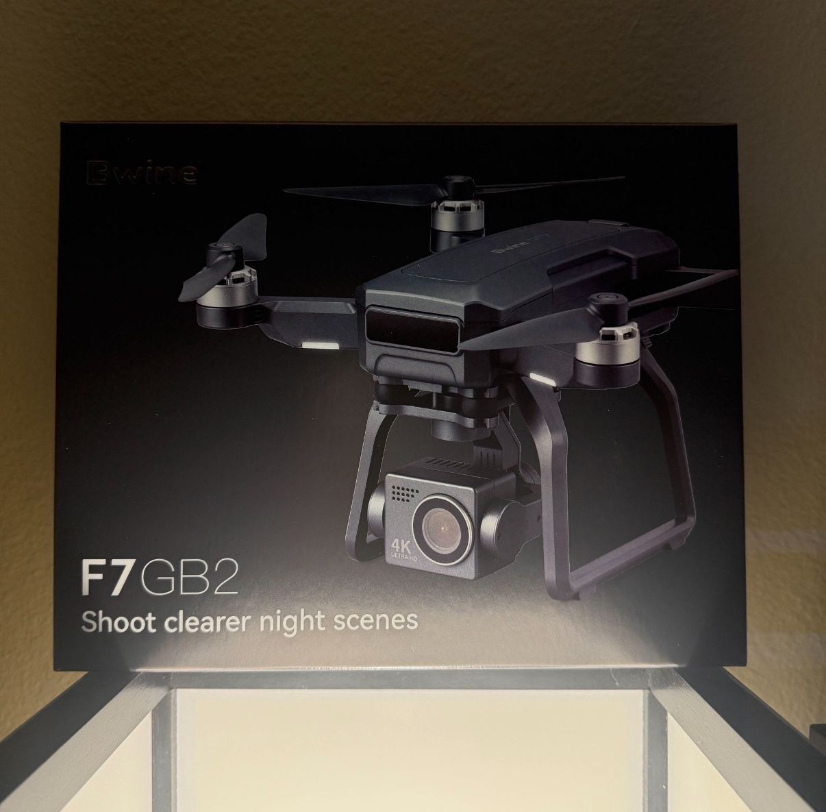 4k Night Drone