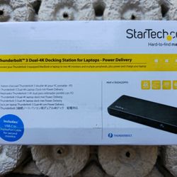 startech thunderbolt 3 dual 4k dock