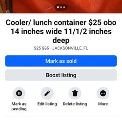 Cooler Used  & Travel Bake Glass New