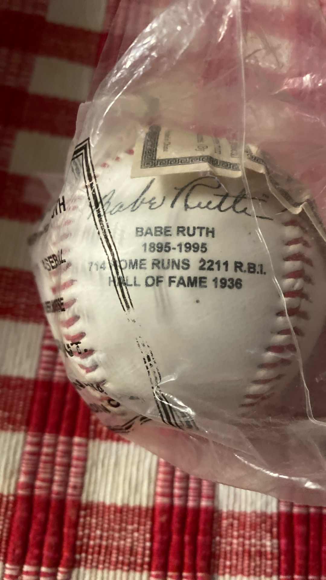 Babe Ruth 1(contact info removed)
