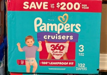 Pampers size 3 132ct