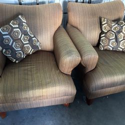 Sofa Chair Pair - Single Seaters