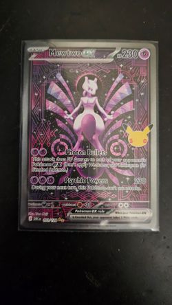 Mewtwo ex - 151/128  30th Celebration