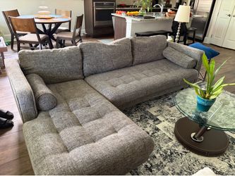 Sectional couch and chair