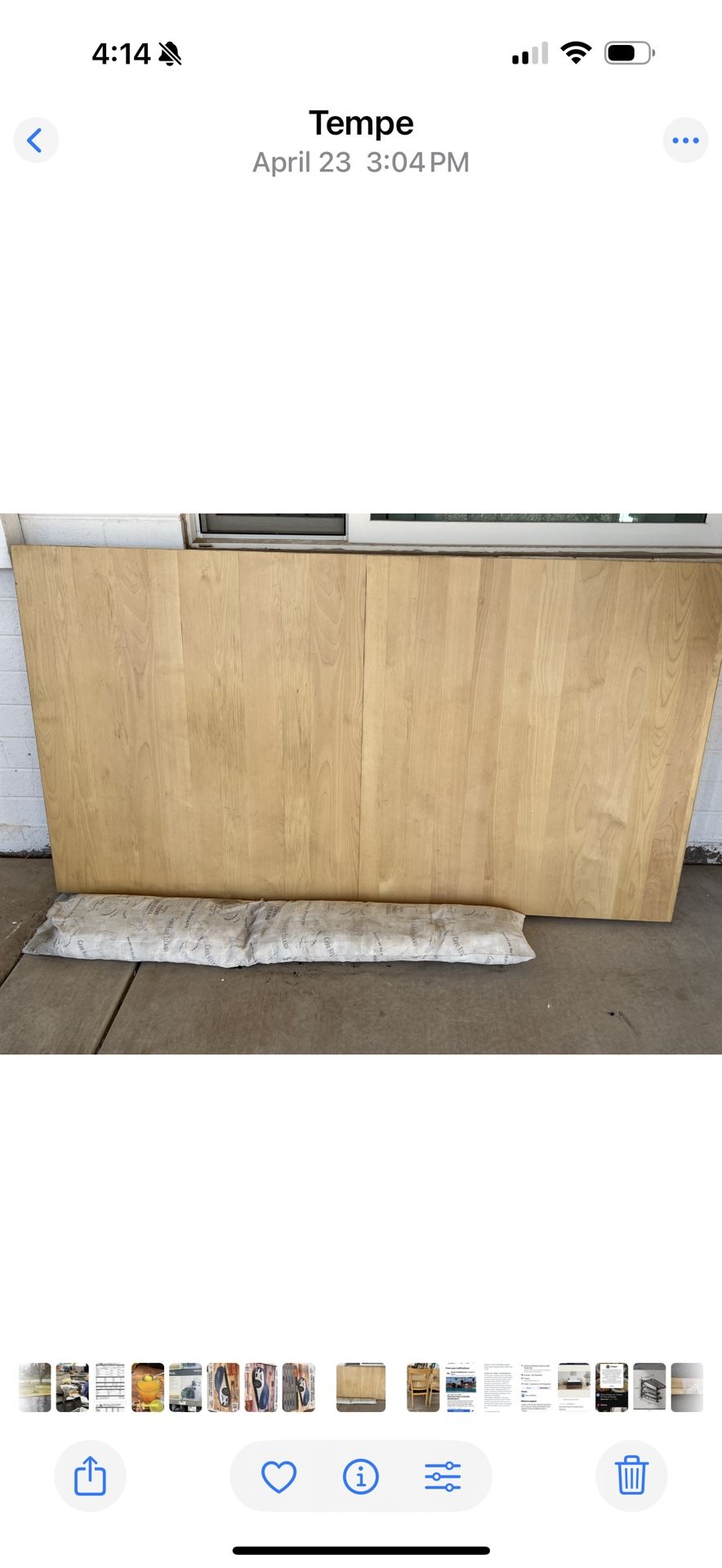TABLE  ( Solid Wood )W/chairs 