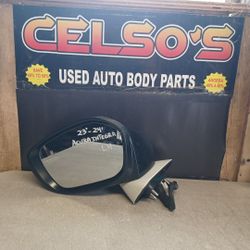23 24 Acura Integra LH Mirror Blind Spot OEM. White 