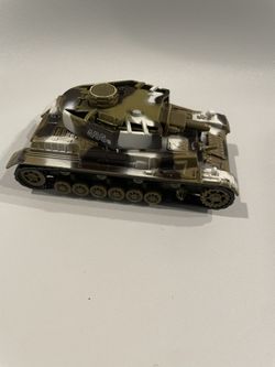 Toy smith Die Cast Camo Army Tank 405B