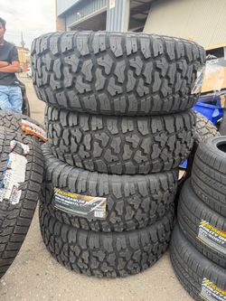 35/12.50/17 Black Hawk Rugged Terrain Tires