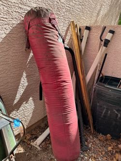 150lb punching bag with stand