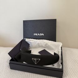 Prada Re-Nylon Headband, Brand New Full Set