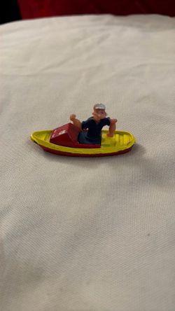 Vintage 1980 Corgi Juniors Popeye the Sailor Man Diecast Boat