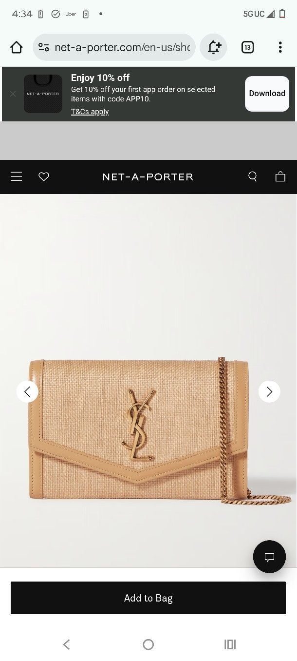 Ysl Upton Tote